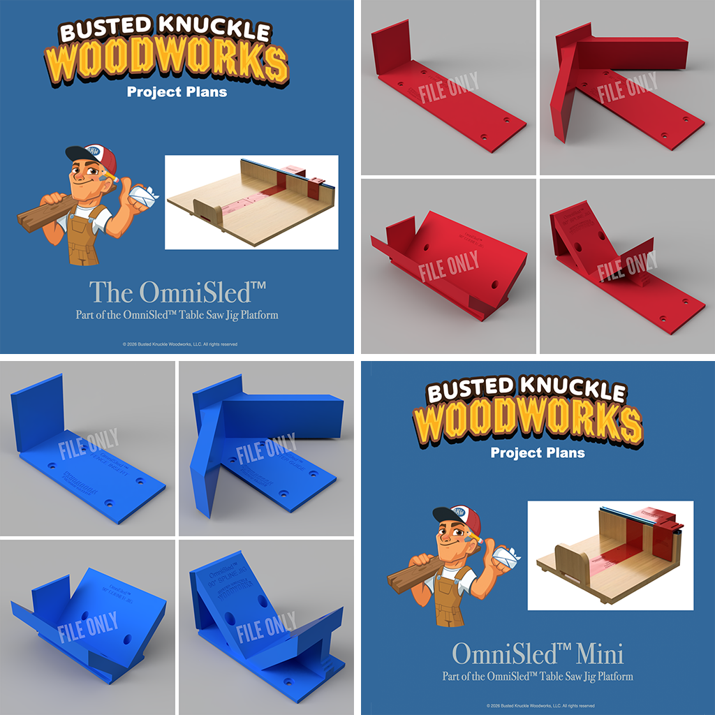 OmniSled™ EVERYTHING Bundle - All the Plans and 3D Files